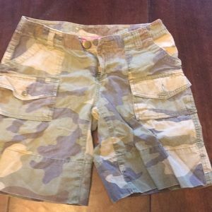 London Jean Camo Bermuda Short sz 2